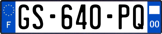 GS-640-PQ