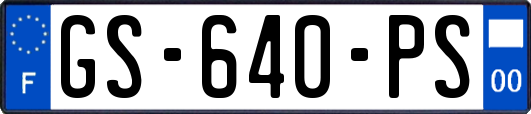 GS-640-PS