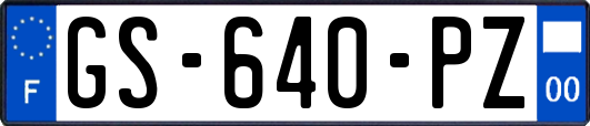 GS-640-PZ