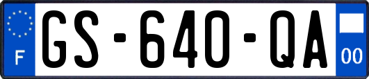 GS-640-QA