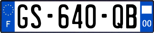 GS-640-QB