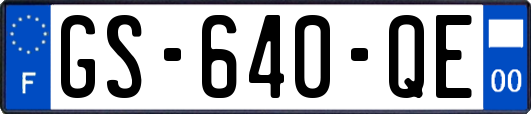 GS-640-QE
