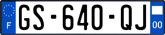 GS-640-QJ