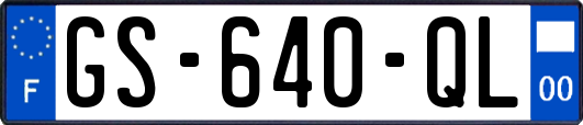 GS-640-QL