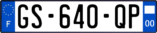 GS-640-QP