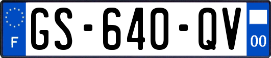 GS-640-QV