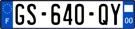 GS-640-QY