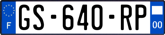GS-640-RP