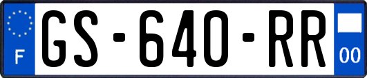 GS-640-RR