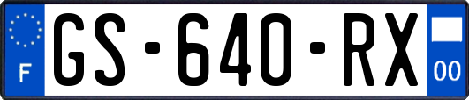 GS-640-RX