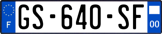 GS-640-SF