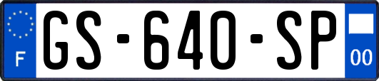 GS-640-SP