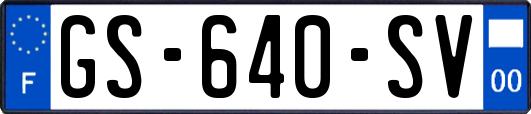 GS-640-SV