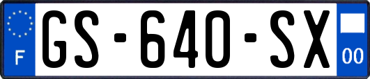 GS-640-SX