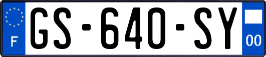 GS-640-SY