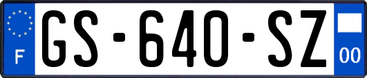 GS-640-SZ