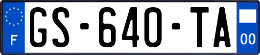 GS-640-TA