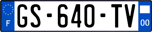GS-640-TV