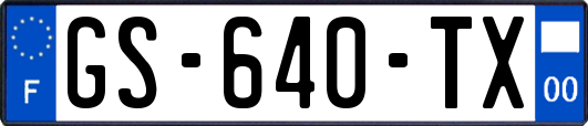 GS-640-TX
