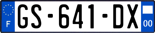 GS-641-DX