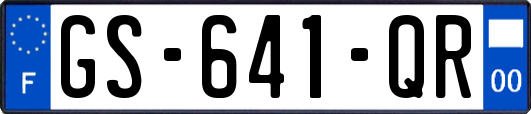 GS-641-QR