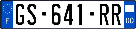 GS-641-RR