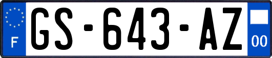 GS-643-AZ