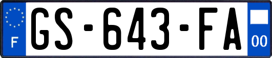 GS-643-FA