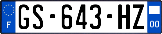 GS-643-HZ