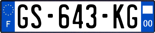 GS-643-KG