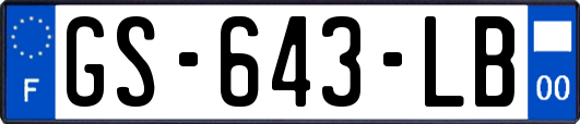 GS-643-LB