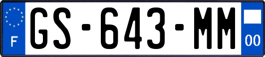 GS-643-MM
