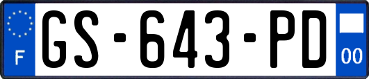 GS-643-PD
