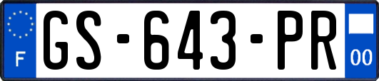 GS-643-PR
