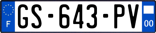 GS-643-PV