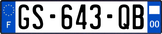 GS-643-QB
