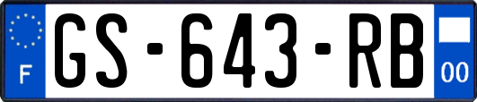 GS-643-RB