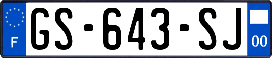 GS-643-SJ