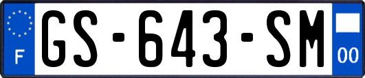 GS-643-SM