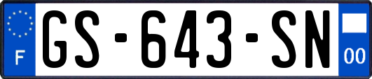 GS-643-SN