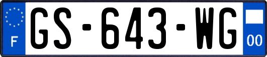 GS-643-WG