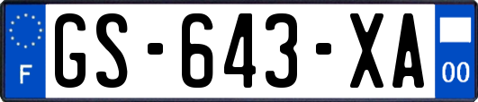 GS-643-XA