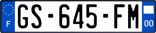 GS-645-FM
