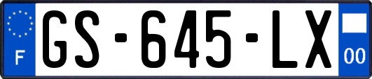 GS-645-LX