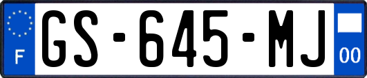 GS-645-MJ