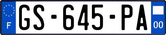 GS-645-PA
