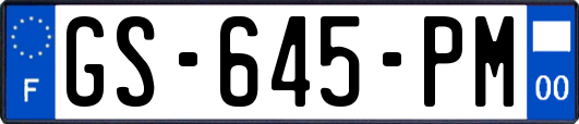 GS-645-PM