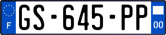 GS-645-PP