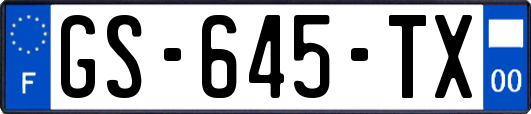 GS-645-TX