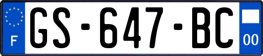 GS-647-BC